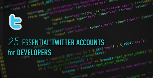 25 essential Twitter accounts for developers